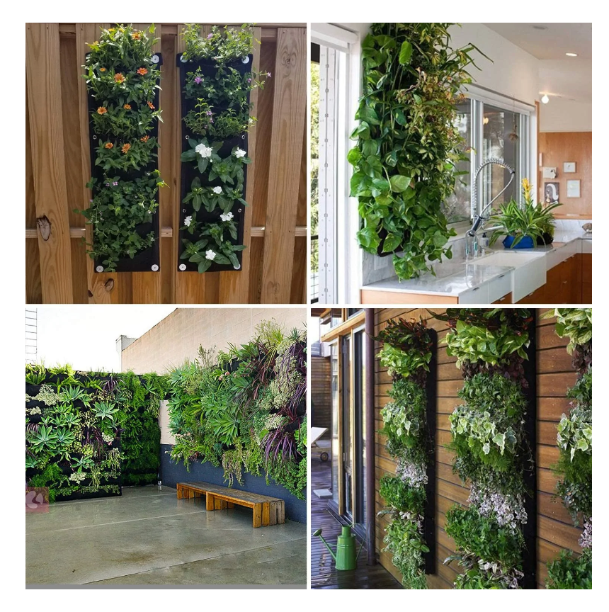 NEW DESIGN Vertical Hanging Planter