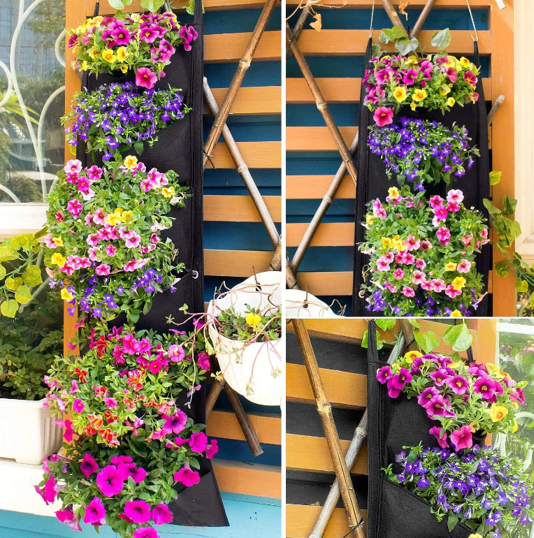 NEW DESIGN Vertical Hanging Planter