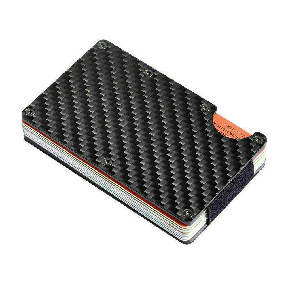 RFID Blocking Carbon Fiber Wallet